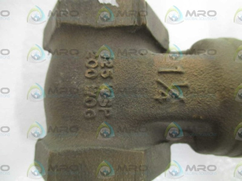 WATTS 1-1/4" 300WOG 125WSP VALVE NSNP