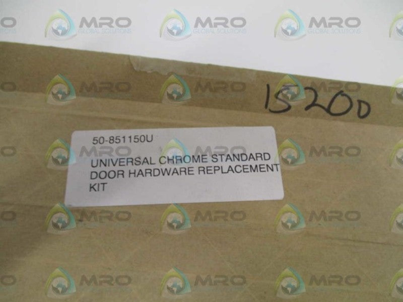 UNIVERSAL 152000 CHROM DOOR HARDWARE REPLACEMENT KIT  NSFS