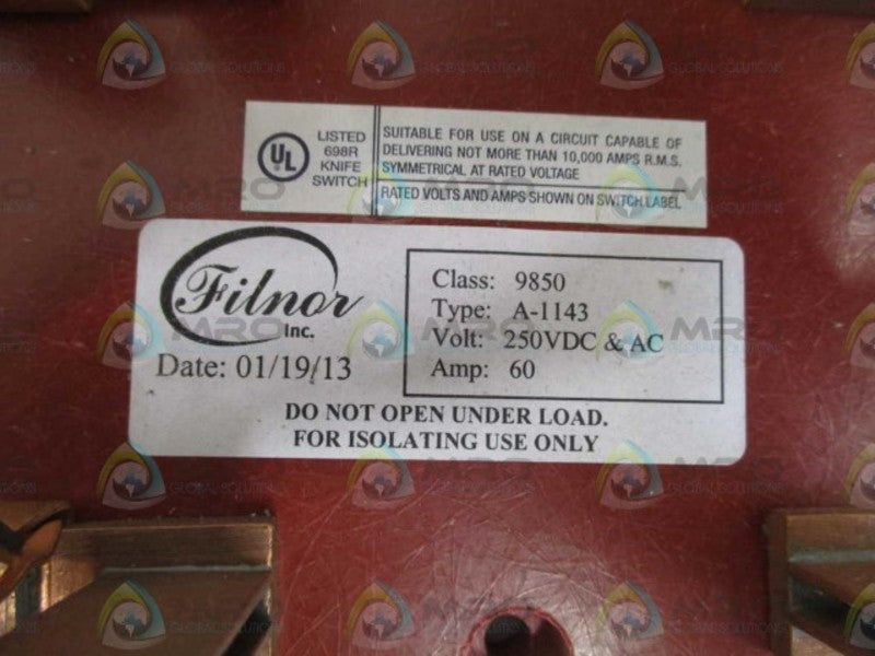 FILNOR 9850 A-1143  NSNP