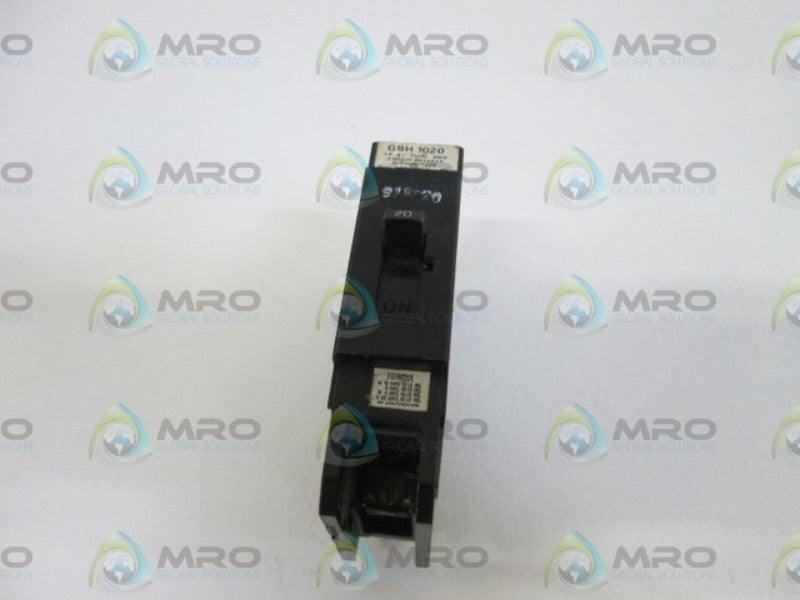 WESTINGHOUSE CIRCUIT BREAKER GBH 1020 UNMP