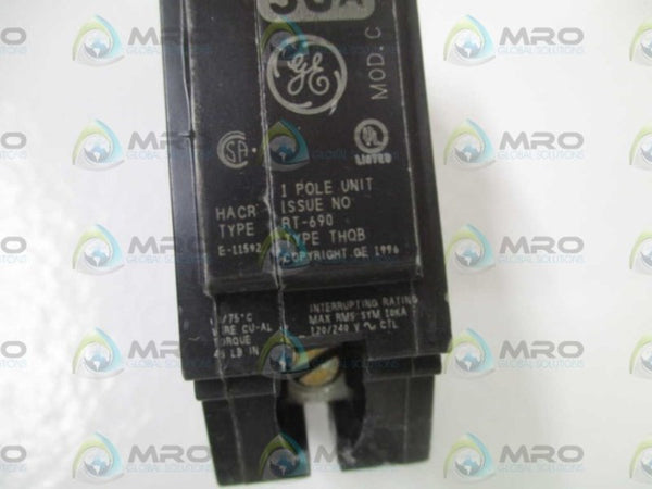 GENERAL ELECTRIC THQB150 CIRCUIT BREAKER 50A NSNP