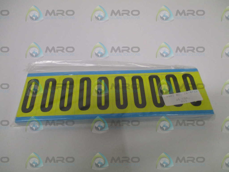 IDEAL 44-733 BIN MARKERS NSMP