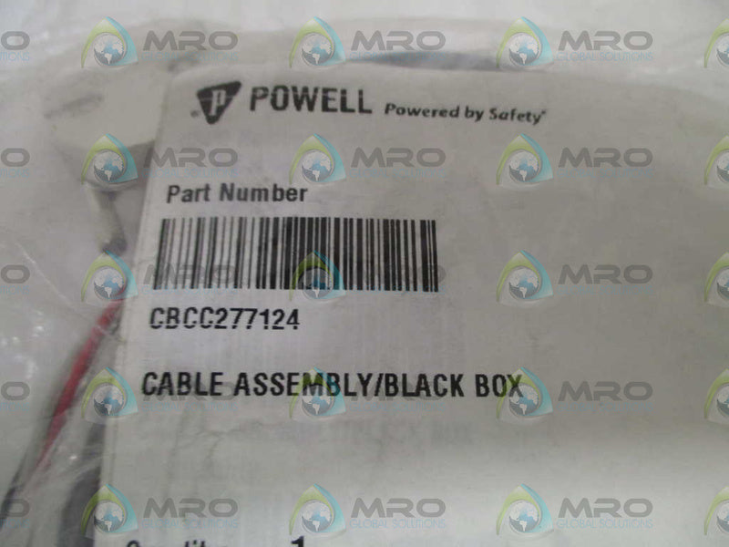 POWELL CBCC277124 CABLE ASSEMBLY NSMP