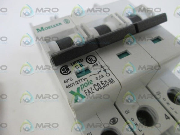MOELLER CIRCUIT BREAKER FAZ-C0,5/3-NA UNMP