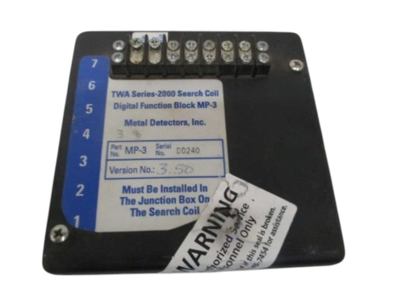 METAL DETECTORS MP-3 DIGITAL FUNCTION BOX UNMP