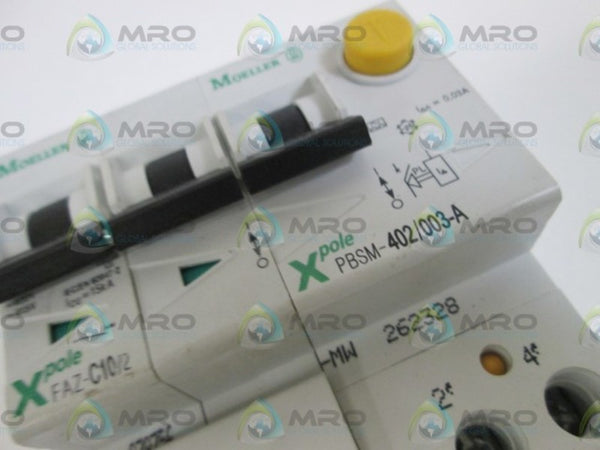 MOELLER CIRCUIT BREAKER PBSM-402/003-A-MW UNMP
