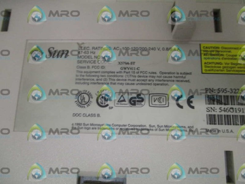 FOXBORO 595-3225-01 DC ROM DRIVE UNMP