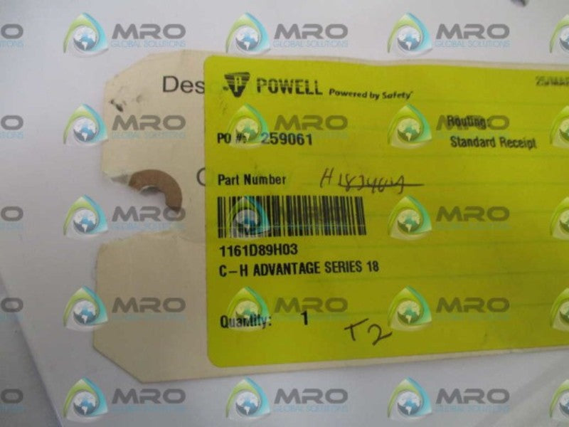 POWELL 1161D89H03  NSNP
