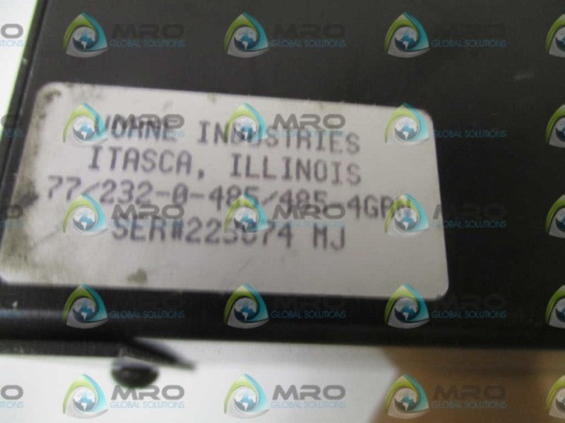 VORNE INDUSTRIES 77/232-0-485/485-4GRN DIGITAL DISPLAY COUNTER UNMP