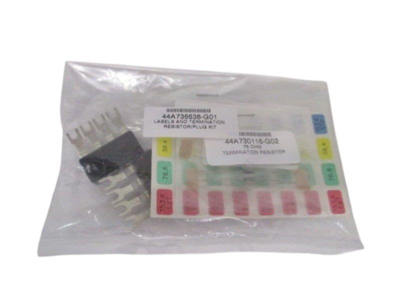 GE FANUC 44A736638-G01 LABEL AND RESISTOR PLUG KIT NSMP