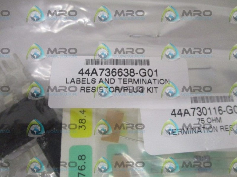 GE FANUC 44A736638-G01 LABEL AND RESISTOR PLUG KIT NSMP