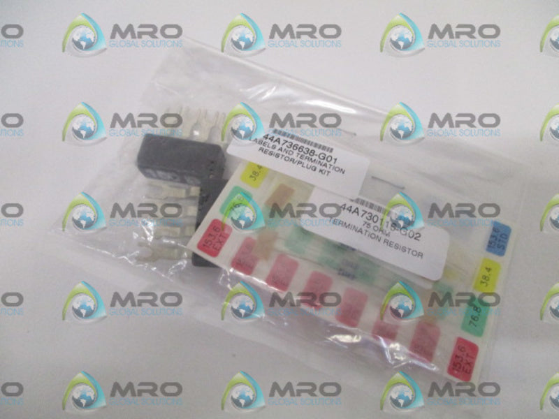 GE FANUC 44A736638-G01 LABEL AND RESISTOR PLUG KIT NSMP