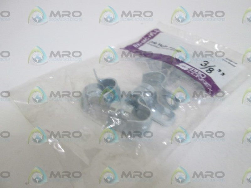LOT OF 10 S PRO CONNEX ONE HOLE STRAP 3/8" 44919 NSMP