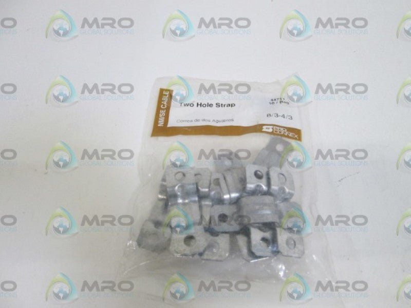 LOT OF 10 S PRO CONNEX TWO WHOLE STRAP 8/3-4/3 44711 NSMP