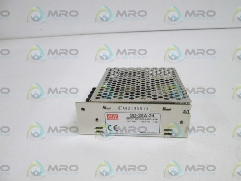 MEAN WELL SINGLE OUTPUT CONVERTER SD-25A-24 NSMP