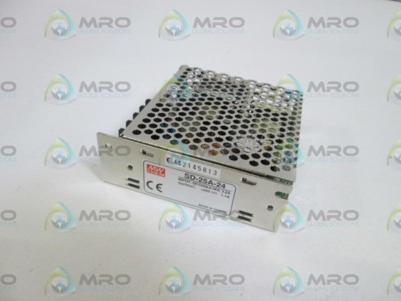 MEAN WELL SINGLE OUTPUT CONVERTER SD-25A-24 NSMP