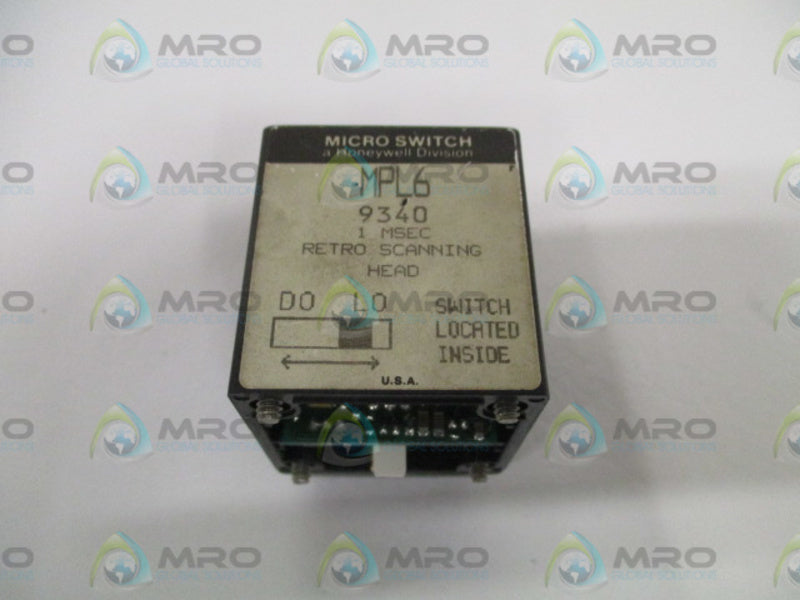 MICROSWITCH MPL6 RETRO SCANNING HEAD UNMP