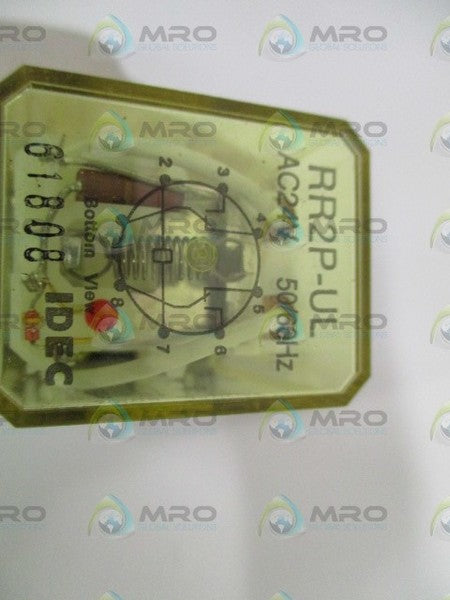 IDEC RR2P-UL RELAY 24VAC UNMP