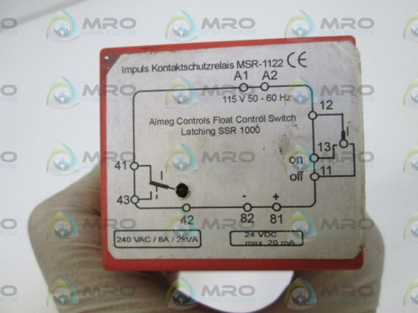 IMPULS RELAY MSR-1122  UNMP
