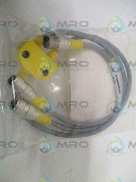 TURCK VB2-RS4.4T-0.3/2RK4T-0.3/0.3/SV CORDSET  NSMP