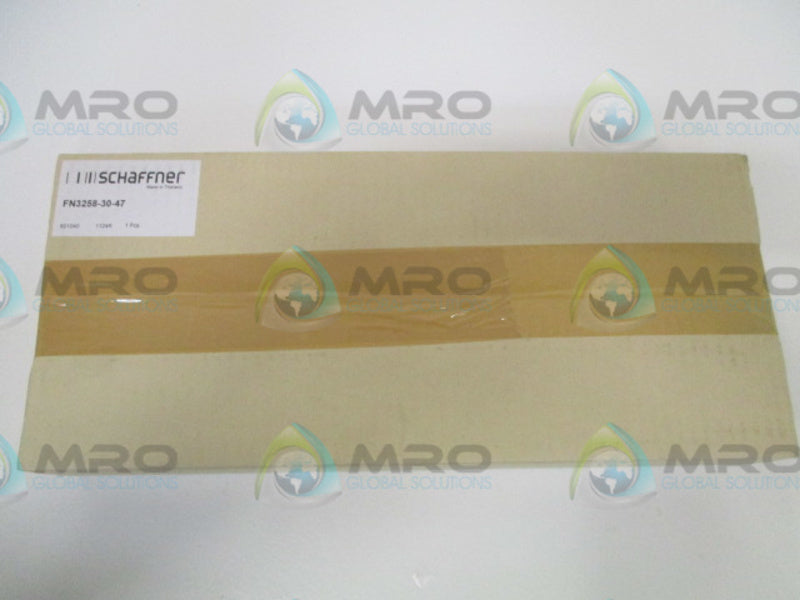SCHAFFNER FN3258-30-47 POWER LINE FILTER *NEW IN BOX*