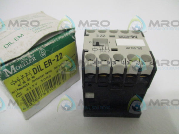 KLOCKNER MOELLER DILER-22 CONTROL RELAY 415/480V NSMP