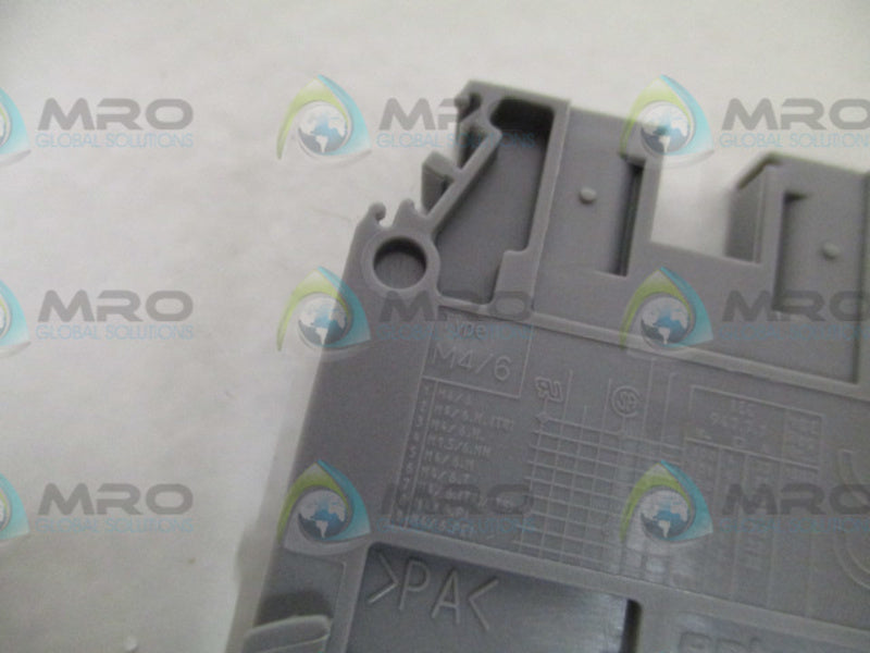 ENTRELEC M4/6 TERMINAL BLOCK  UNMP