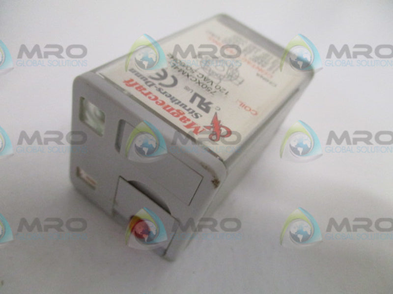 MAGNECRAFT 750XCXM4L RELAY 120VAC 12A UNMP