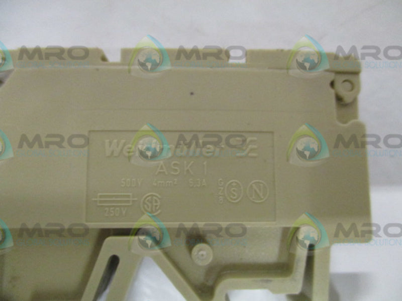 WEIDMULLER ASK1 TERMINAL BLOCK  NSNP