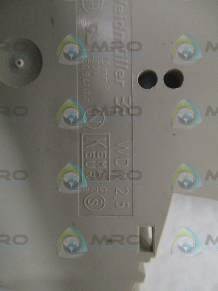 WEIDMULLER WDK 2.5 TERMINAL BLOCK UNMP