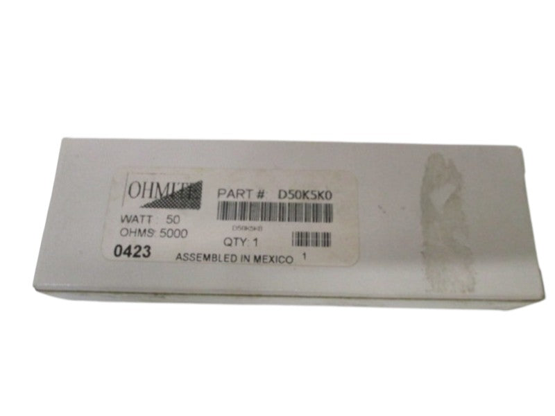 OHMITE D50K5K0 RESISTOR 5000 OHMS NSMP