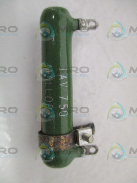 MALLORY 1AV-750 ADJUSTABLE RESISTOR 750OHMS NSMP