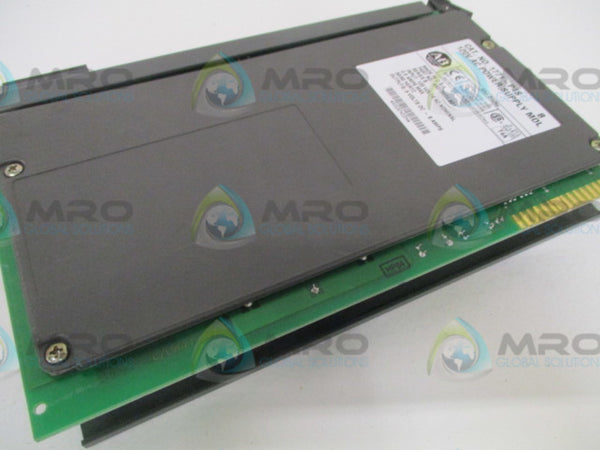 ALLEN BRADLEY 1771-P4S SER. B POWER SUPPLY MODULE  UNMP