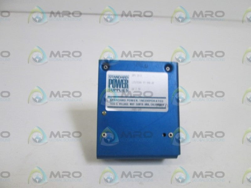 STANDARD POWER SUPPLIES POWER SUPPLY SPS30-6 UNMP