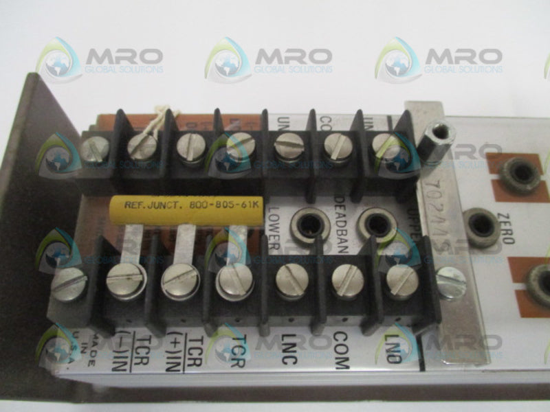 MOORE TCA-J-25MV/DH1L1/24DC/-AD-AR5-HS THERMOCOUPLE ALARM NSNP