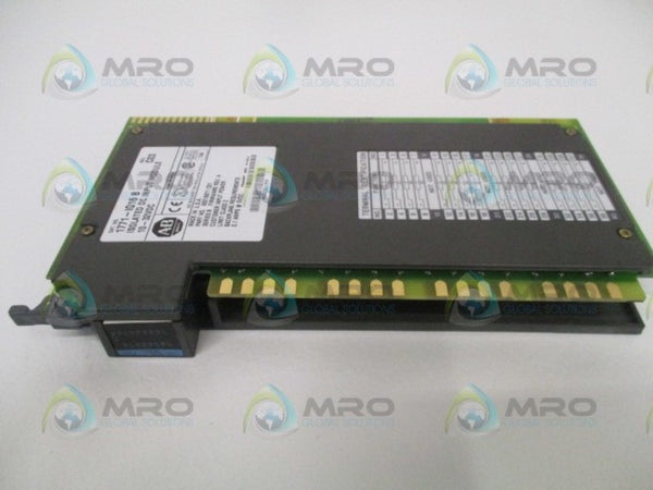 ALLEN BRADLEY 1771-IQ16 SER. B F/W A INPUT MODULE (REMANUFACTURED)