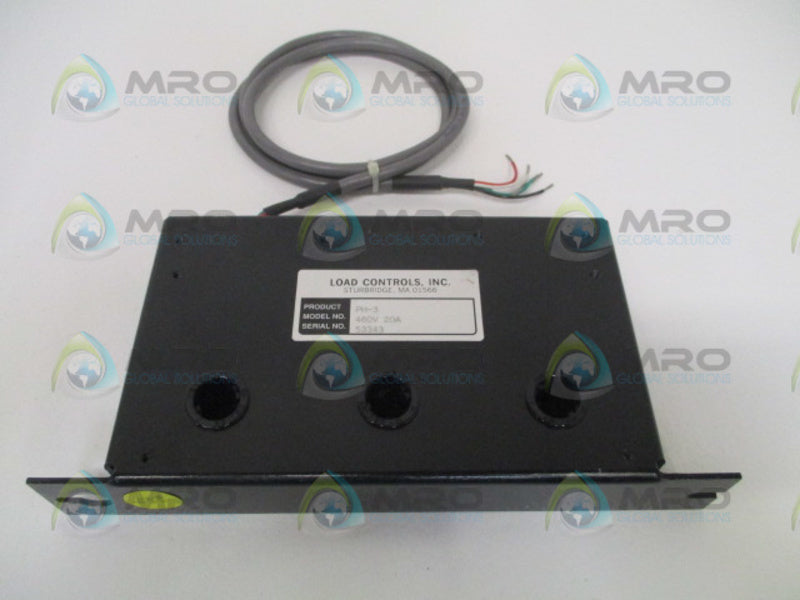 LOAD CONTROLS PH-3 POWER CELL TRANSDUCER 460V 20A NSNP