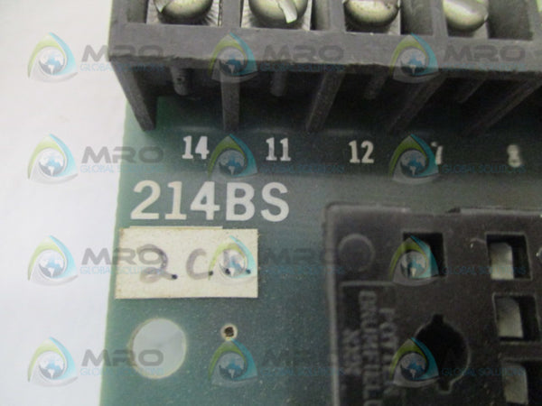 RDI 214BS RELAY SOCKET UNMP