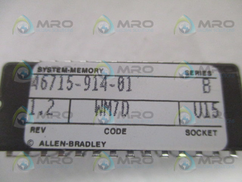 ALLEN BRADLEY 46715-914-01 SER. B MEMORY CHIP  NSNP