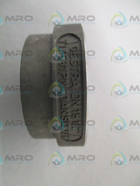 GESTRA RK46 6/10/16/25/40 DN15 1/2" DISCO VALVE (MISSING ACCESS.) NSMP
