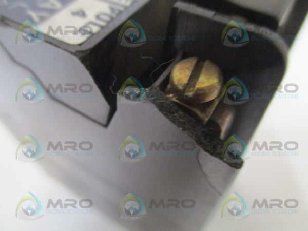 SQUARE D 8501-LO-20 CONTROL RELAY 110/120V (AS PICTURED) UNMP