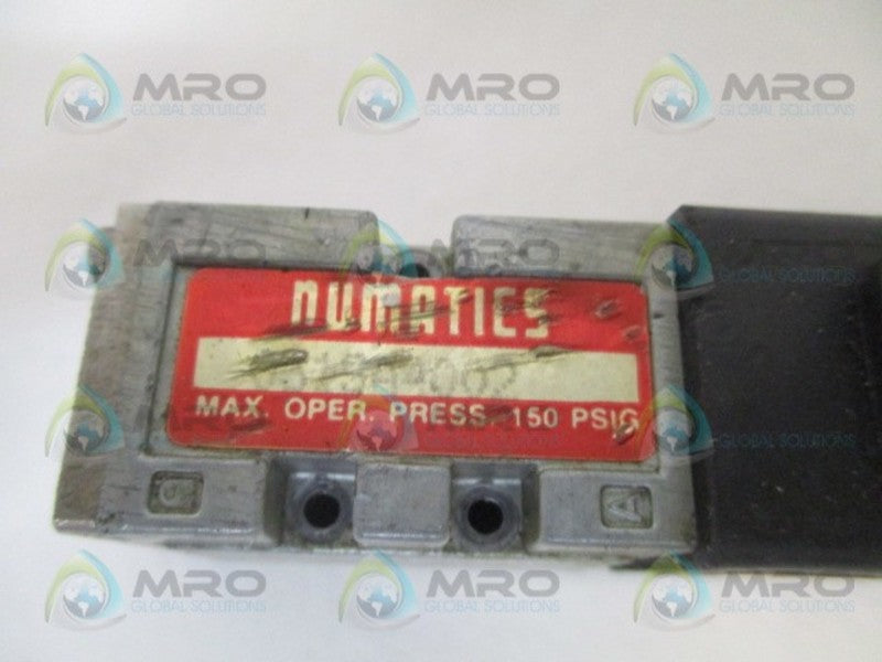 NUMATICS 031SA4002 SOLENOID VALVE (AS PICTURED) UNMP