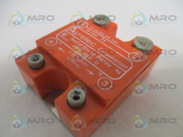 SYRELEC ARS25AD SOLID STATE RELAY UNMP