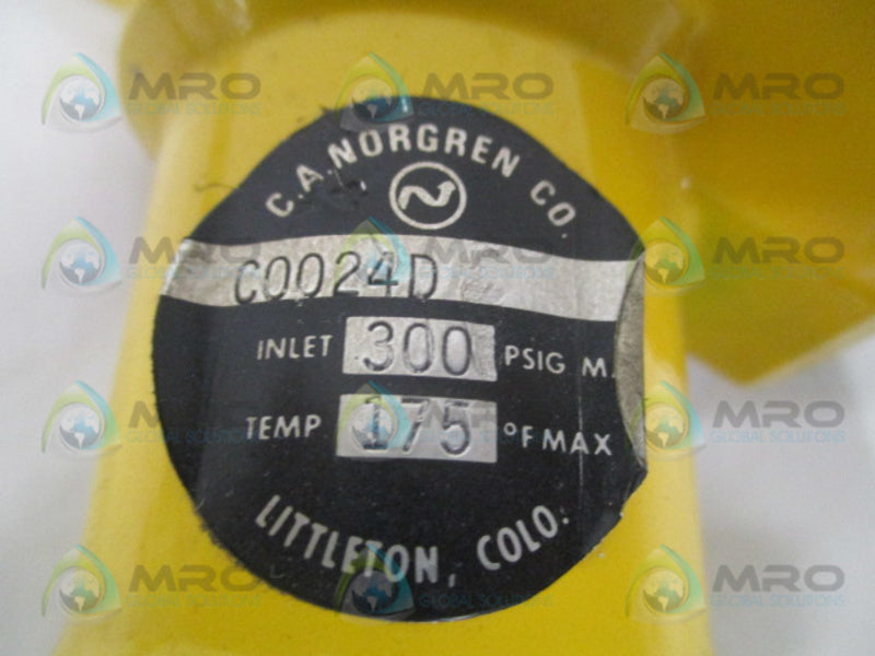 NORGREN C0024D LOCKOUT VALVE (AS PICTURED) UNMP
