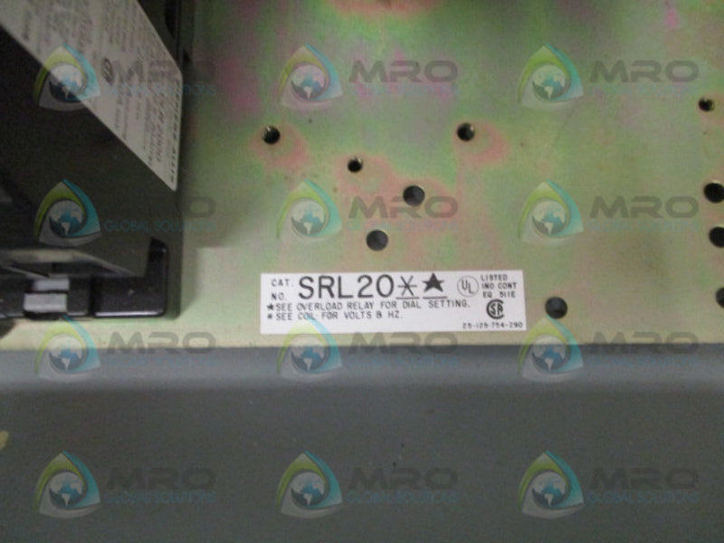 SIEMENS SRL211A REVERSING STARTER ASSEMBLY NSNP