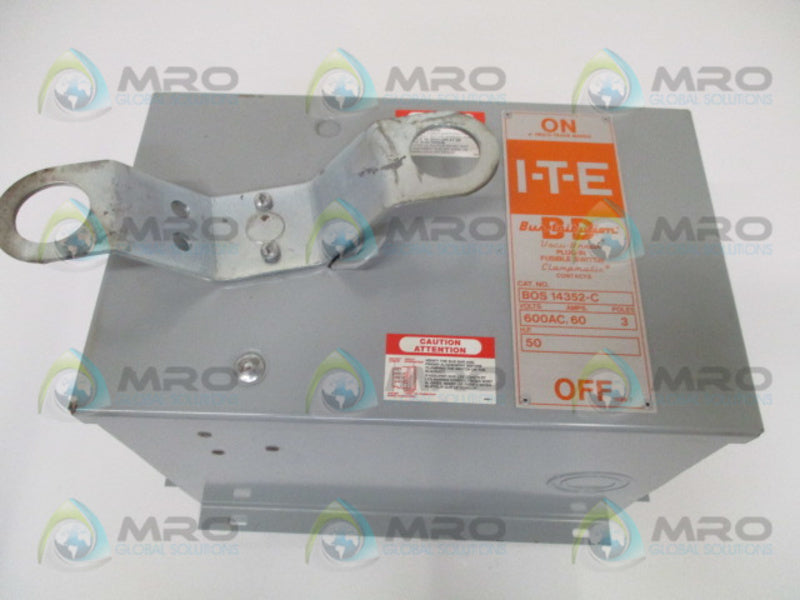 I-T-E BOS14352-C BUSWAY SWITCH PLUG NSNP