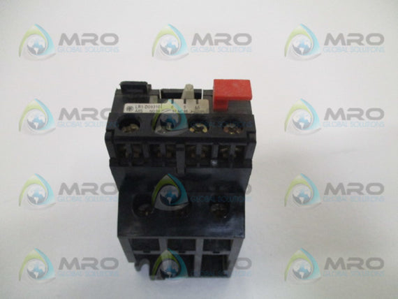 TELEMECANIQUE LR1-D09310 THERMAL OVERLOAD RELAY 4-6A UNMP