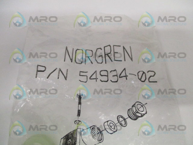 NORGREN 54934-02 CONNECTOR COIL *NEW IN FACTORY BAG*