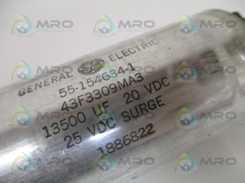 GENERAL ELECTRIC 55-154634-1 CAPACITOR 20/25VDC UNMP