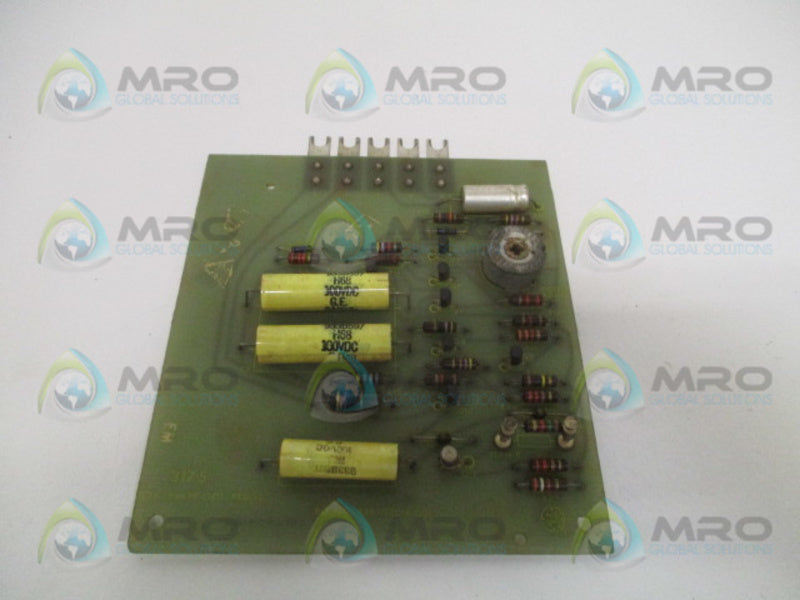 GENERAL ELECTRIC 44B395016-001 CIRCUIT BOARD UNMP